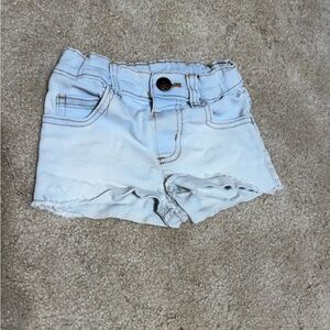 Light Blue Denim Shorts